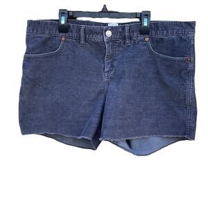 GAP grey corduroy women's shorts size 14